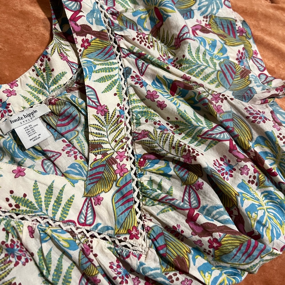Haute Hippie floral blouse